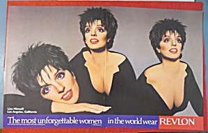 1987 Revlon Make Up With Liza Minnelli