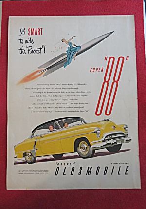 1951 Oldsmobile With The Oldsmobile Super 88