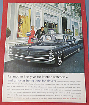 1962 Pontiac Automobile With The Pontiac Catalina