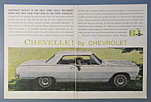 1963 Chevrolet Automobile With The Chevelle