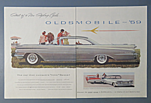 1958 Oldsmobile Automobile With Inner Space