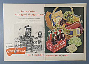 1951 Coca Cola (Coke) With Woman Shopping