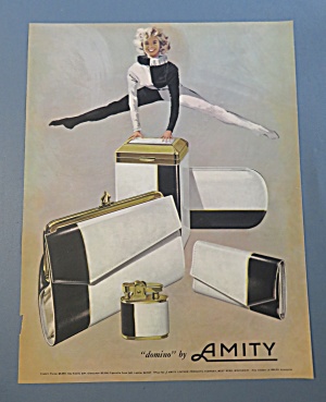 1962 Amity Leather Product With Wallet, Lighter & More