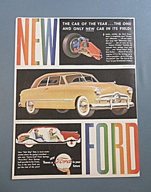 1948 Ford Automobile With The Ford Forty Niner