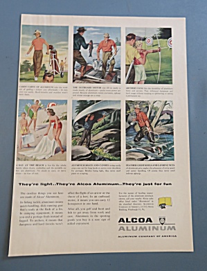 1954 Alcoa Aluminum With 6 Different Ways