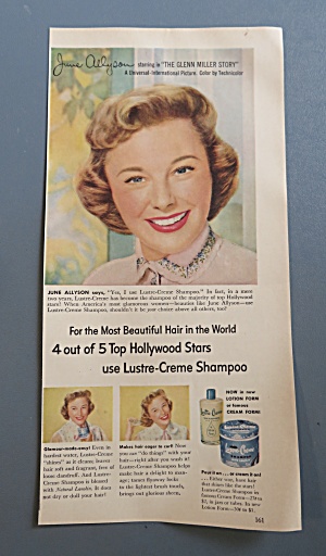 1954 Lustre Creme Shampoo With June Allyson