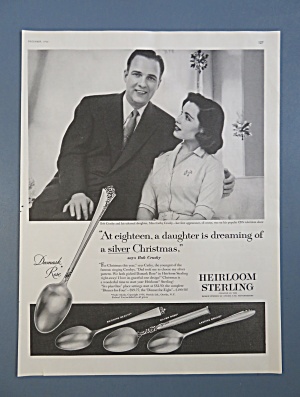 1956 Heirloom Sterling With Bob Crosby & Daughter Cathy