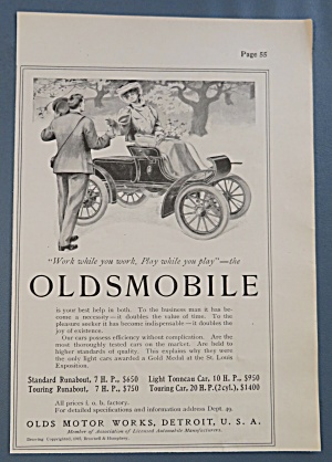 1905 Olds Motor Works With The Oldsmobile
