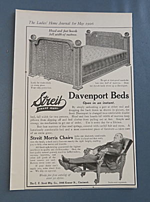 1906 Streit Manufacturing With Davenport Beds
