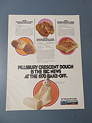 1970 Pillsbury Crescent Dough W/ Different Ways To Use
