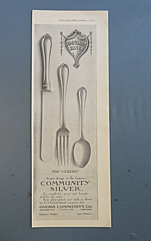 1906 Community Silver With The Classic