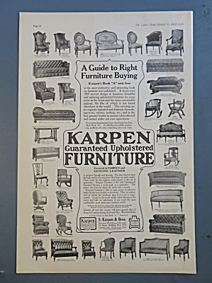 1906 Karpen Furniture With Variety Of Furniture