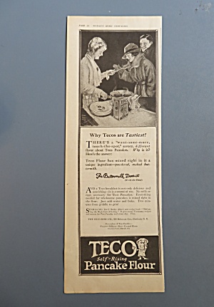 1920 Teco Self Rising Flour With Women Shopping