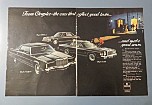 1978 Chrysler Automobile With Lebaron, Cordoba & More
