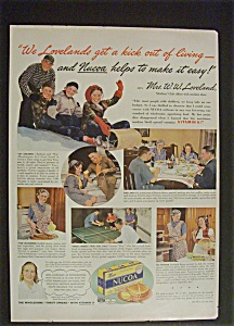 1941 Dual Ad: Nucoa Margarine & Kre - Mel Dessert