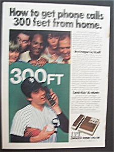 1982 Itt Cordless Phone System