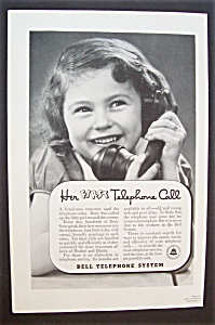 Vintage Ad: 1937 Bell Telephone System