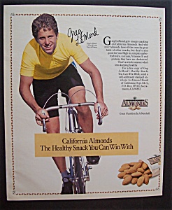 1991 California Almonds With Greg Le Mond