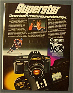 1984 Canon T 70 Camera With Wayne Gretzky