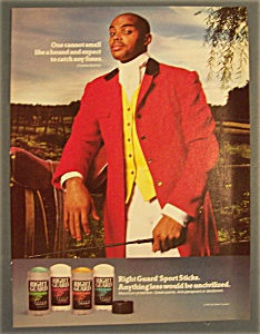 1991 Right Guard Deodorant W/charles Barkley