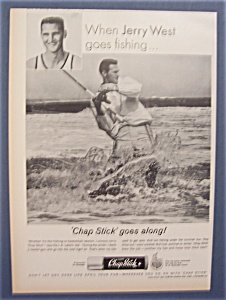 Vintage Ad: 1965 Chap Stick With Jerry West