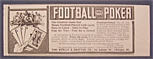 1904 Football Poker