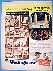 Vintage Ad: 1939 Westinghouse Electric