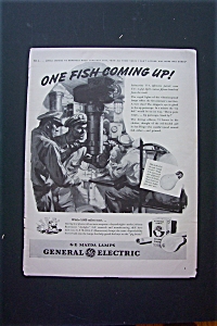1943 General Electric Mazda Lamps With Soldier In Sub