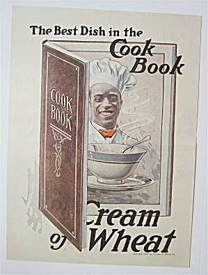 1918 Cream Of Wheat Cereal With The Cream Of Wheat Man