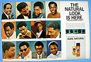 1968 Duke Natural Comb & Sheen With Duke Men