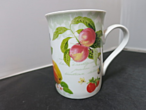 Masterpiece Collection Fruit Cup Mug 8 Fl Oz Bone China