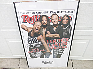 Rolling Stones Louder Faster Stronger 2009 Wall Poster