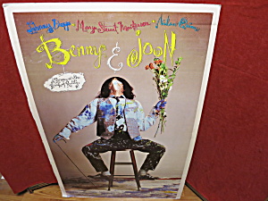 Benny And Joon Movie Poster 1993 On Board Johnny Depp