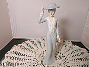 Ipl Cecile Svelt Model Siren Series Art Deco Style Figurine