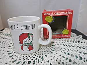Telco Musical Kitty 1985 Cup Mug Works Plays My Favorite Things