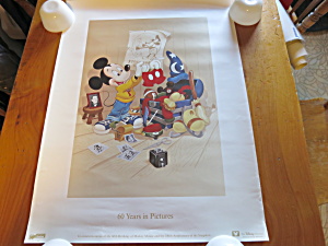 60 Years In Pictures Disney Channel Kodak Poster 100th Anniversar