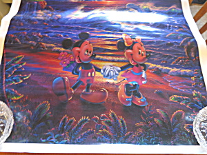 Giant Disney Sticker Mickey Mouse Minnie Mouse Whale Dolphins