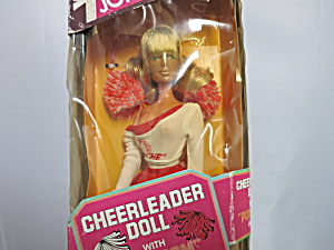 Mego Jordache Cheerleader Doll Never Removed From Box Insert