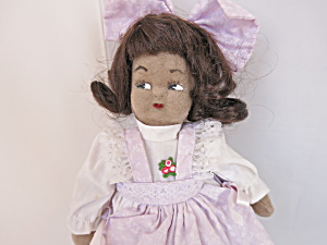 Brinn's African American Cloth Doll 1986