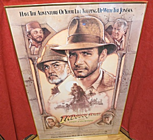 Indiana Jones And The Last Crusade Movie Poster 1989