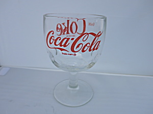 Coca Cola Thumb Print Glass Enjoy Coca Cola Enjoy Coke