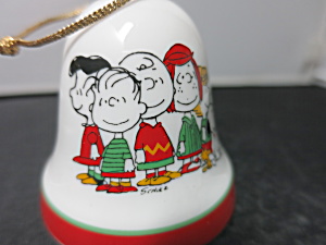 Peanuts Bell Christmas Ornament 1966 United Features Syndicate