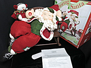Snoring Santa Aa Battery Operated Imported By Costco