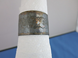 Victorian Napkin Ring Etched Can Be Monogramed