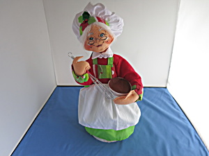 Annalee Baking Mrs Santa 13 Inch Circa 2012