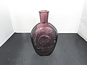 Wheaton Benjamin Franklin Glass House Purple Bottle