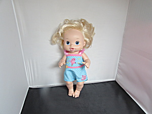 Baby Alive Doll 2008 Hasbro 13 Inch Drinks And Wets