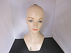 Vintage Mannequin Head Bust Fashion Tress Inc.