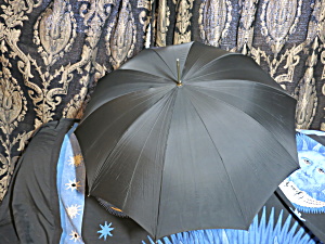 Vintage Umbrella New York Umbrella Co Horn Derby Handle
