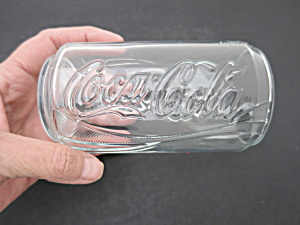Coca Cola Glass Can Style Clear Glass